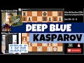 Machine versus man | Deep Blue vs Garry Kasparov analyzed by Stockfish | 1996 match, Game 1