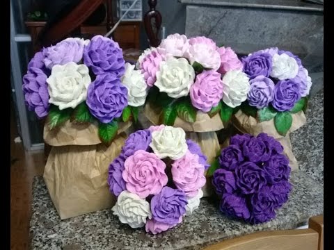 Twisted rose paper flower - Hoa hồng xoắn giấy - Minh Wind