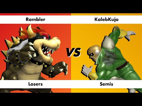 SBY Melee 10/1/21 - Rambler (Bowser) vs KalebKujo (C. Falcon) - Losers Semifinal