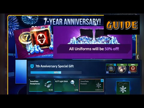 MFF 7yr Anniversary T3 Selector, Premium T2 selector & Uniforms Guide