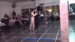 JIMENA HOEFFNER y FERNANDO CARRASCO bailando el Vals POBRE FLOR en FLOREAL MILONGA