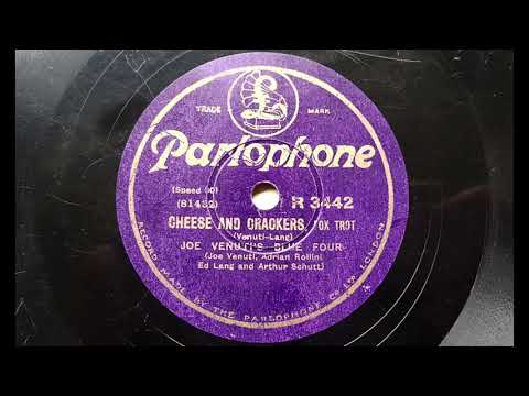 Joe Venuti's Blue Four - Cheese and Crackers & A Mug of Ale (1927)