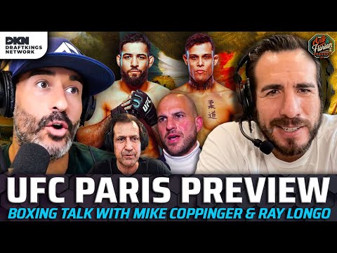 UFC Paris Preview with Anik & Florian plus Mike Coppinger on Canelo v. Crawford, and Ray Longo