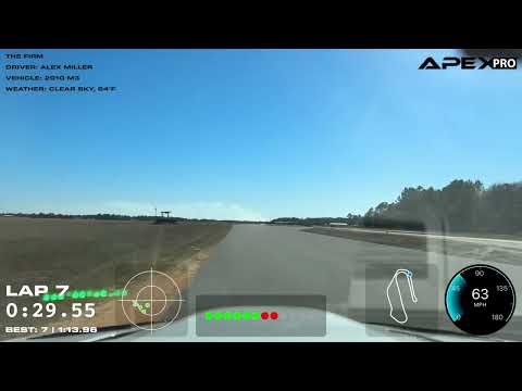 2010 BMW M3 - 1:13.96 @ Florida International Rally Motorsports park (the FIRM)