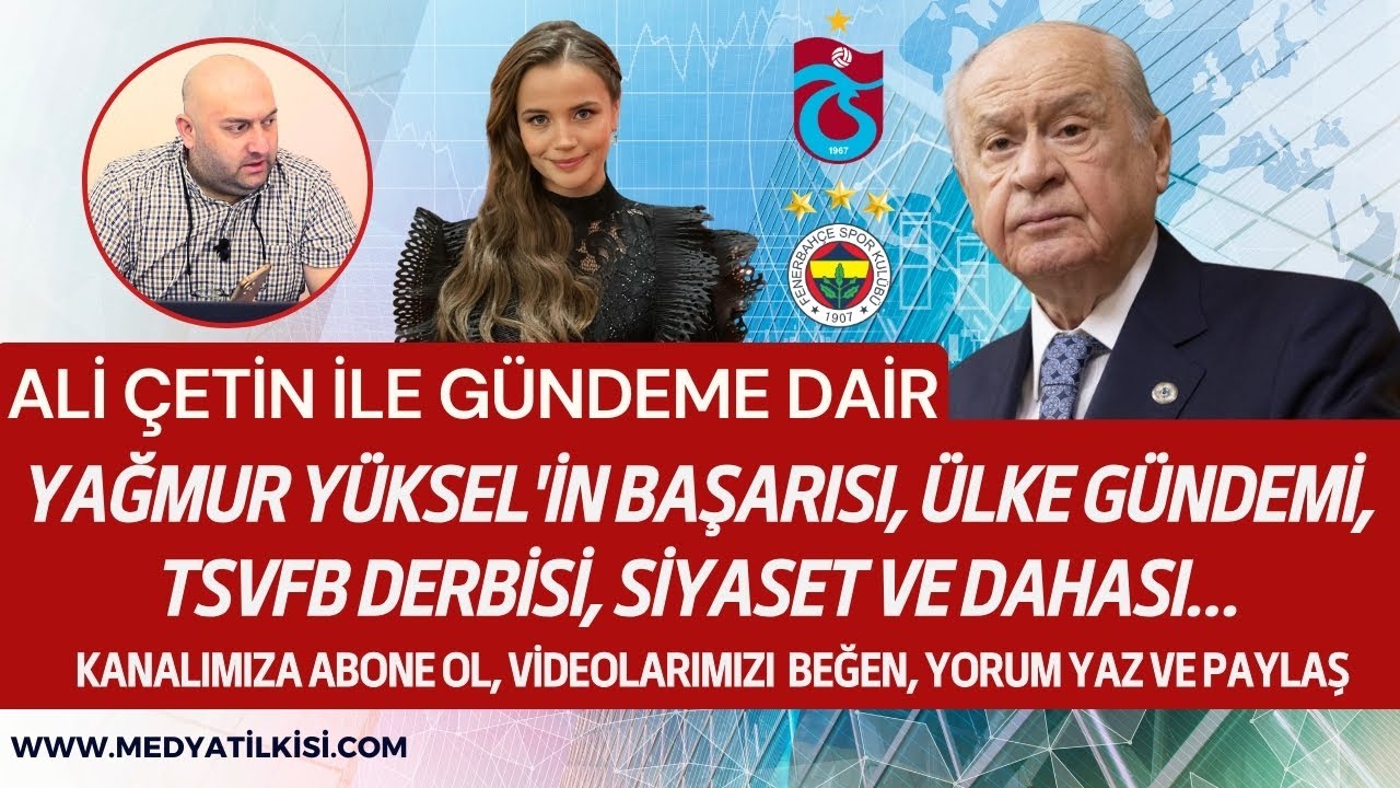 "Ali Çetin İle Gündeme Dair" de Yağmur Yüksel konuşuldu