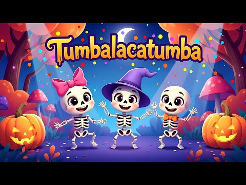 🎃 Tumbalacatumba 🎶 Música de Halloween Infantil | Sonia Moura Kids