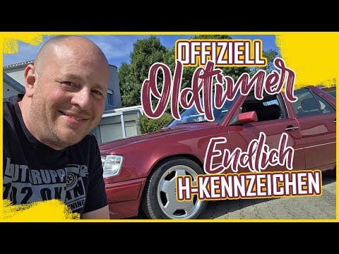 Umbau für die Historische Zulassung am Mercedes W124 250D