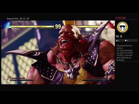 Necalli vs Birdie - Street Fighter V