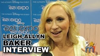Leigh-Allyn Baker Reveals What She Took from GOOD LUCK CHARLIE Set - 2013 D23 Expo