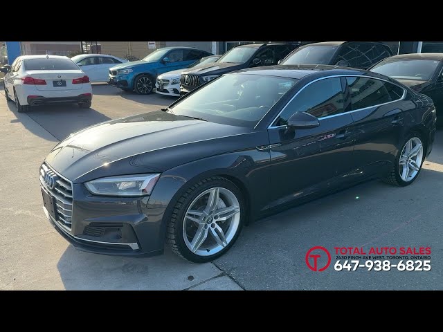 2018 Audi A5 Sportback TECHNIK S-LINE | BANG OLUFSEN | SUNROOF | in Cars & Trucks in City of Toronto