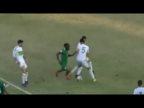 Victor Moses goal Algeria vs Nigeria