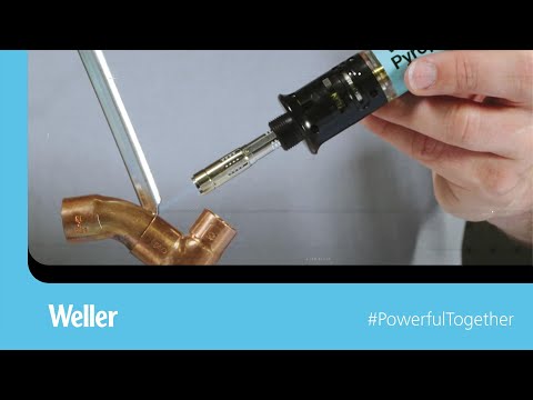 Butane gas powered cordless soldering iron | Weller Pyropen