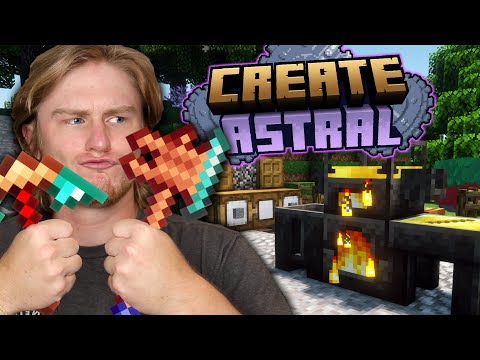 ImThermite - CREATE ASTRAL MINECRAFT Ep 3 | Better Starter Tools