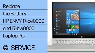 Replace the Battery | HP ENVY 17-ce0000 and 17-bw0000 Laptop PC | HP