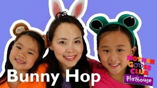 The Bunny Hop | Mother Goose Club Playhouse Kids Video