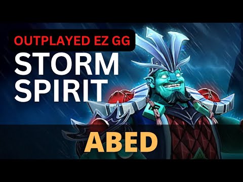 DOTA 2 EVERYONE FEARS ABED's STORM SPIRIT - DOTA 2 FULL GAME