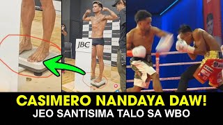Download lagu Casimero NANDAYA Sa Timbang Kumakalat | Jeo Santisima Talo Sa WBO | Laban Ni Inoue At Pacquiao mp3