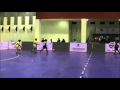 Bustamam's goal keeper skills (Malaysian Blind Futsal Team)