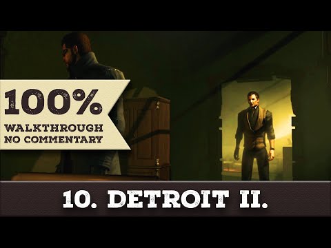 Deus Ex: Human Revolution Walkthrough (All Achievements,Give Me Deus Ex) part 10 DETROIT 2ND VISIT