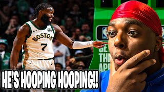 JAYLEN BROWN IS PLAYING OUT OF HIS MIND!!- Boston Celtics Vs Phoenix Suns Highlights Reaction