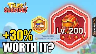 I Ascended Legendary to Red Gear! Lv 80 to Lv 200 - Worth 30 Gears and Scraps?
