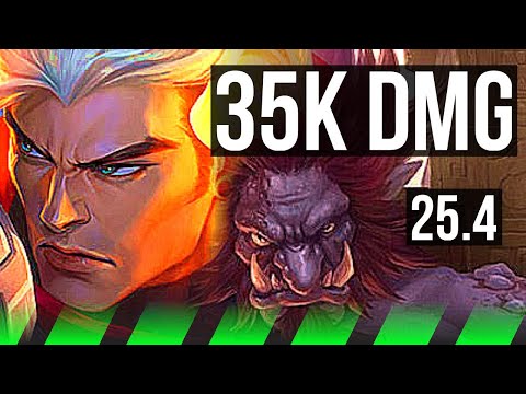 JARVAN IV vs TRUNDLE (JGL) | 35k DMG | EUW Challenger | 25.4