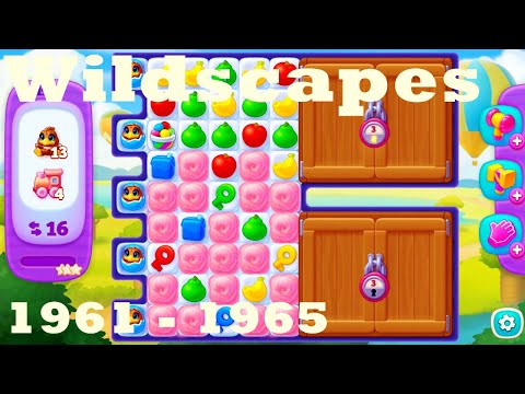 Wildscapes Level 1961 - 1965 HD Walkthrough | 3 - match game | gameplay | android | ios | pc | app