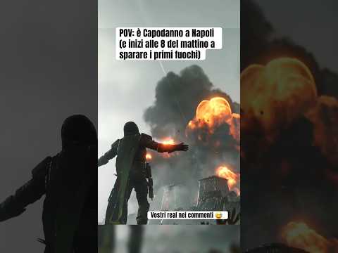 Iniziamo piano per dare il meglio alla mezzanotte #napoli #meme #capodanno #ps5 #helldivers2
