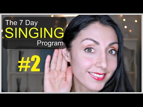 RANGE EXTENSION Day 2: Weekly SINGING EXERCISE Program