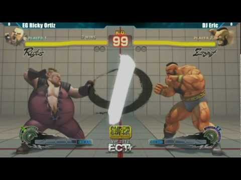 Ricky Ortiz ( Rufus ) vs DJ Eric ( Zangief ) - ECT 4