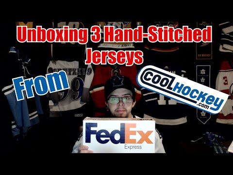 Unboxing 3 Hand Stitched Coolhockey Jerseys
