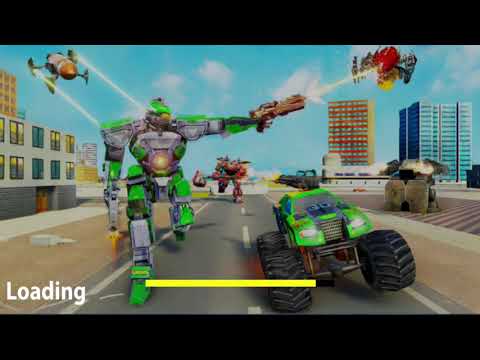 Monster Truck Robot Wars - New Dragon Robot Game: Android Games
