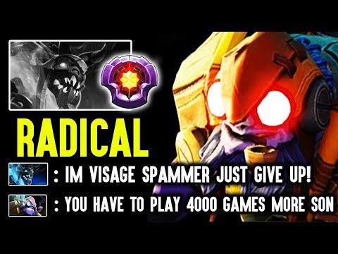 When Master Tier Visage Spammer Meets Radical Tinker - Totally Destroyed Rip Dota 2