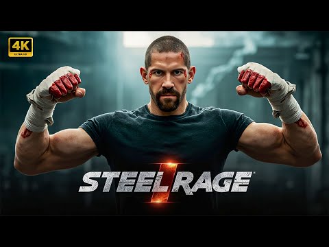 STEEL RAGE : Scott Adkins | Full Action Movie Concept AI  | 4K HDR #actionmovies