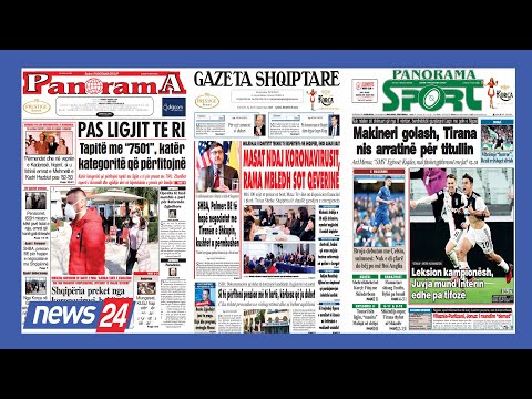 9 mars, 2020  "Shtypi i dites" në News24 - "Koha për t'u zgjuar" nga Bashkim Hoxha