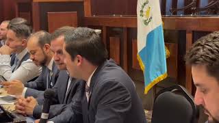 Representante del Congreso en Junta Monetaria, urge dictamen de Ley contra lavado de dinero