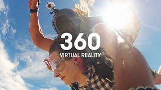 Skydiving in 360 - Virtual Reality