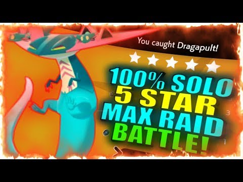 🐲 DYNAMAX DRAGAPULT! - HOW TO SOLO 5 STAR MAX RAID BATTLE IN POKEMON SWORD AND SHIELD!