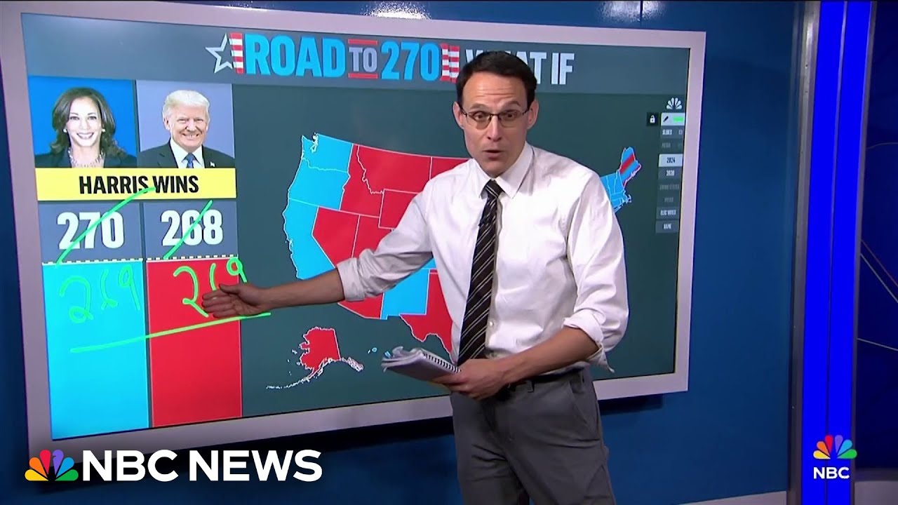 Steve Kornacki explains how one district in Nebraska could decide the election