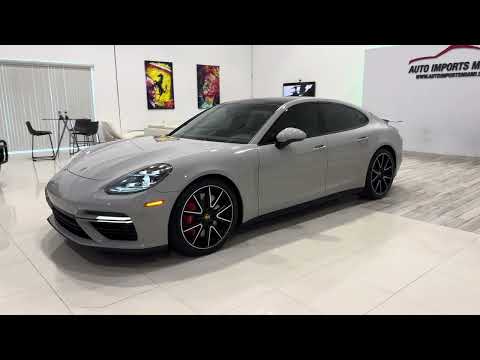 2018 PORSCHE PANAMERA TURBO
