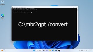 Convert MBR to GPT without loss DATA | Windows 11/10