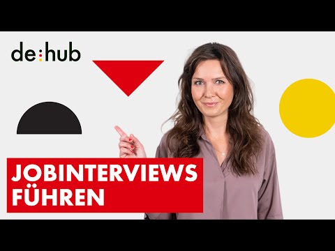 How to lead successful job interviews