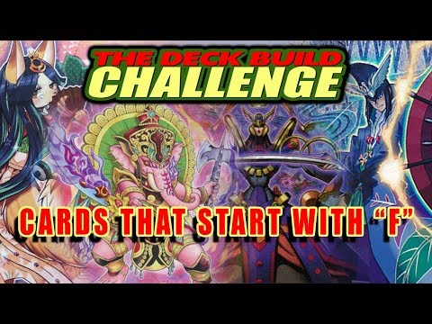 Cards That Start With "F" - The Deck Build Challenge w/ TheGeminiGod Vs Arsion