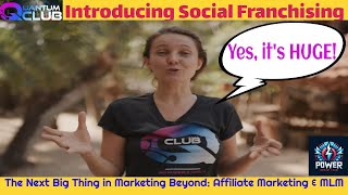 Exponential Wealth With Social Franchising