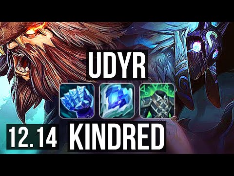 UDYR vs KINDRED (JNG) | 10/0/6, 65% winrate, Legendary | EUW Master | 12.14