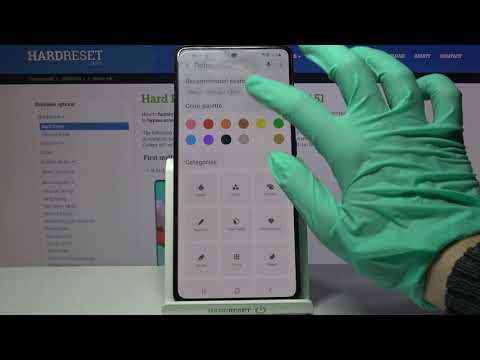Change Device Theme– SAMSUNG Galaxy A51 Screen Style