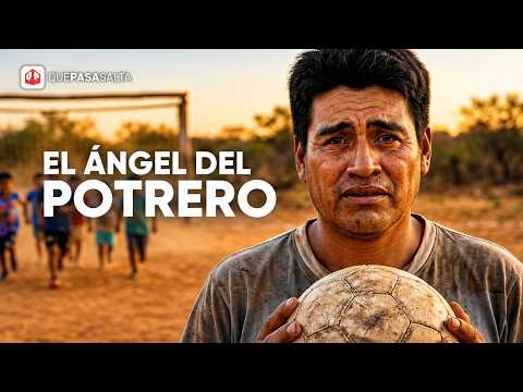 EL ÁNGEL DEL POTRERO: Salteño ayuda a decenas de niños con su escuelita de futbol | #QPSINFORMES