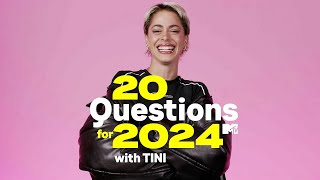 Tini Answers 20 Questions for 2024 | MTV