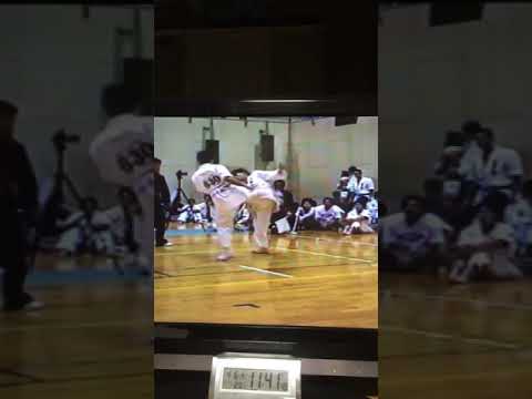#アバラ粉砕#左ミドルキックKO #過去の試合 #ミドルキックKO #KARATE#三日月蹴り#2連発