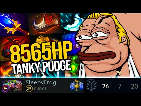 TANKY PUDGE 8565HP - INSANE 26KILLS | Pudge Official